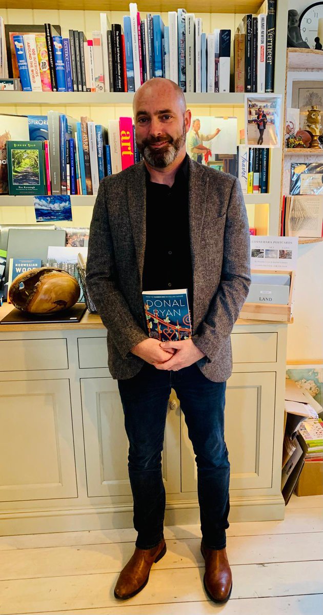 Congratulations Donal on winning the A Post Irish Book of the Year 2024. It was a privilege to have you read in Books at One Letterfrack in October! 

#booksatoneletterfrack #shoplocal #connemaraireland #publishingireland #galwayartscouncil #connemarabooks #newreleases #buyirish