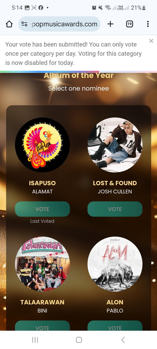 MowmGela's tweet photo. Kaya pa, mga magiliw? Day 3 pa lang tayo. Habol na sa pag vote.
#ALAMATIsaPusoForAOTY
#ALAMATIsaPuso
#ALAMAT https://t.co/LPwJwvXfRl