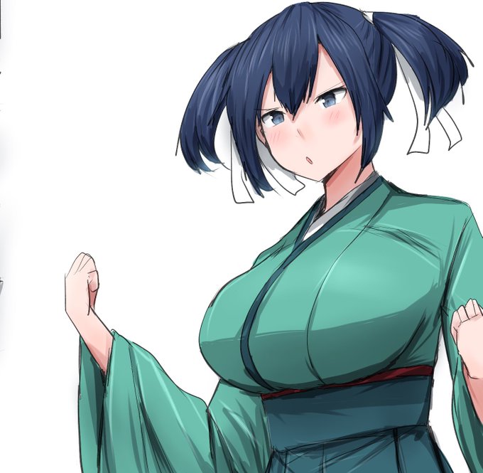 skeb納品しました。(一場面の蒼龍さん) 