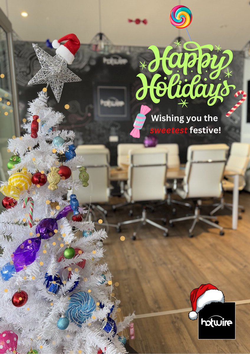 The holiday season is here, and at Hotwire, we’re all about making your days merry, bright, and delightfully sweet! 
￼
Here’s to a holiday season filled with joy, laughter, and moments that warm your heart.  🍬 🍭