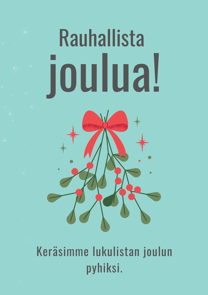 Kaipaatko joulunpyhiksi jännitteitä selkiyttävää lukemista? Kokosimme Sopivan parhaat tekstit tältä vuodelta. Olemme pureutuneet esimerkiksi metsätalouteen ja naisten ja miesten arvomaailmojen eroon. Rauhallista joulunaikaa kaikille! 🎄

Lue vinkit täältä:
facebook.com/share/p/DWk4Je…