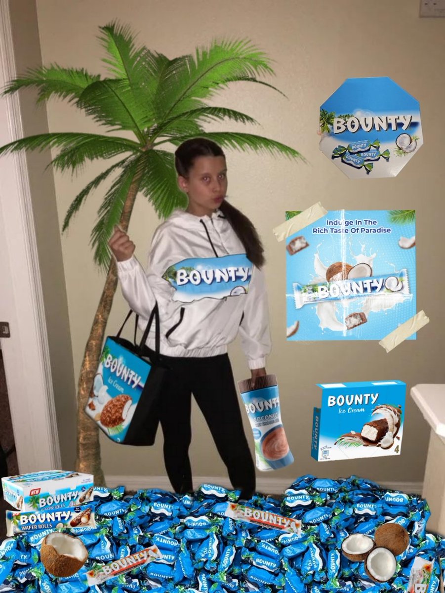 SianThymes's tweet image. "bounty is the worst in celebrations. they're disgusting! Who's even eating them!?"

me: