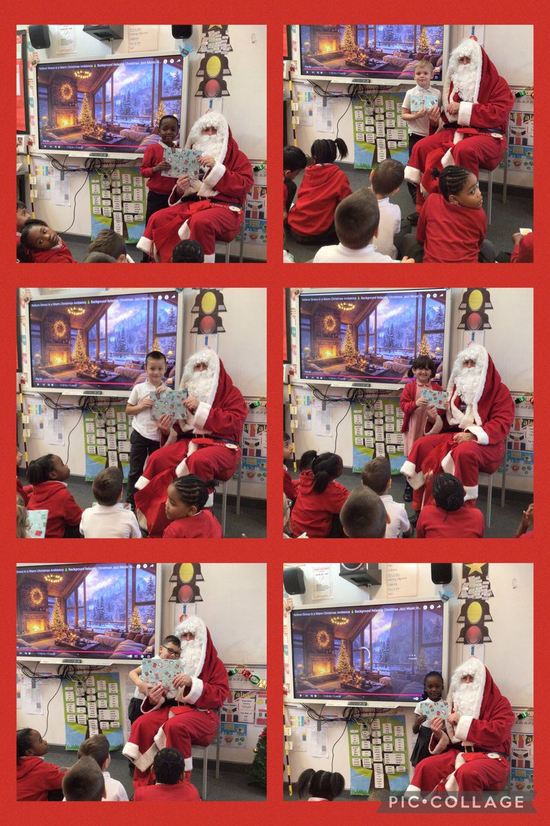 MrsWhelpdaleJLO's tweet photo. We were surprised with a visit from Santa yesterday.  🎅🏻 https://t.co/nIIbwqohQg
