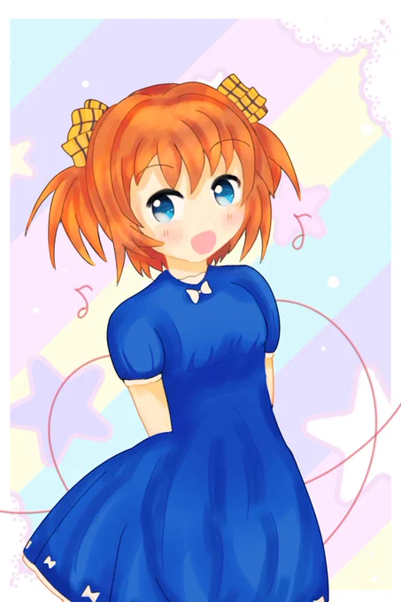 八丈ちゃん。昔途中まで描いて断念した絵がアイビスペイントのデータに残っていたので、描き直してみました #艦これ 