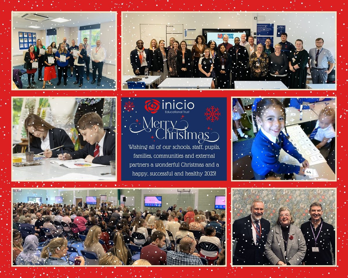 As our schools reach the end of term, we would like to wish everyone a very Merry Christmas, and a happy, healthy and successful 2025!