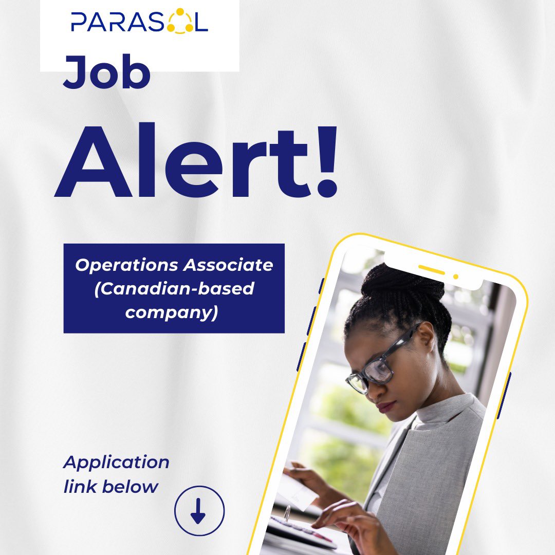 Vacancy: Operations Associate (Canada-Based Company)
Join this Canadian-based team, If you have a passion for entrepreneurship and have strong organizational skills, we want to hear from you! Apply now.

docs.google.com/forms/d/e/1FAI…