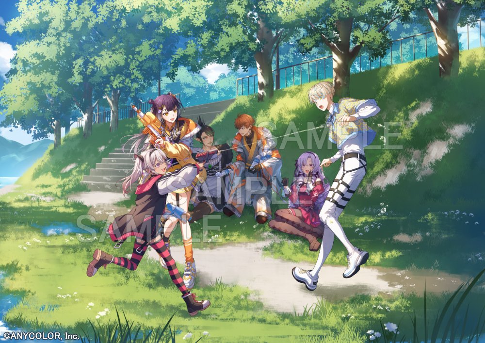 にじさんじ】HE4RT BE4T!のCDアナザージャケットを担当させていただき