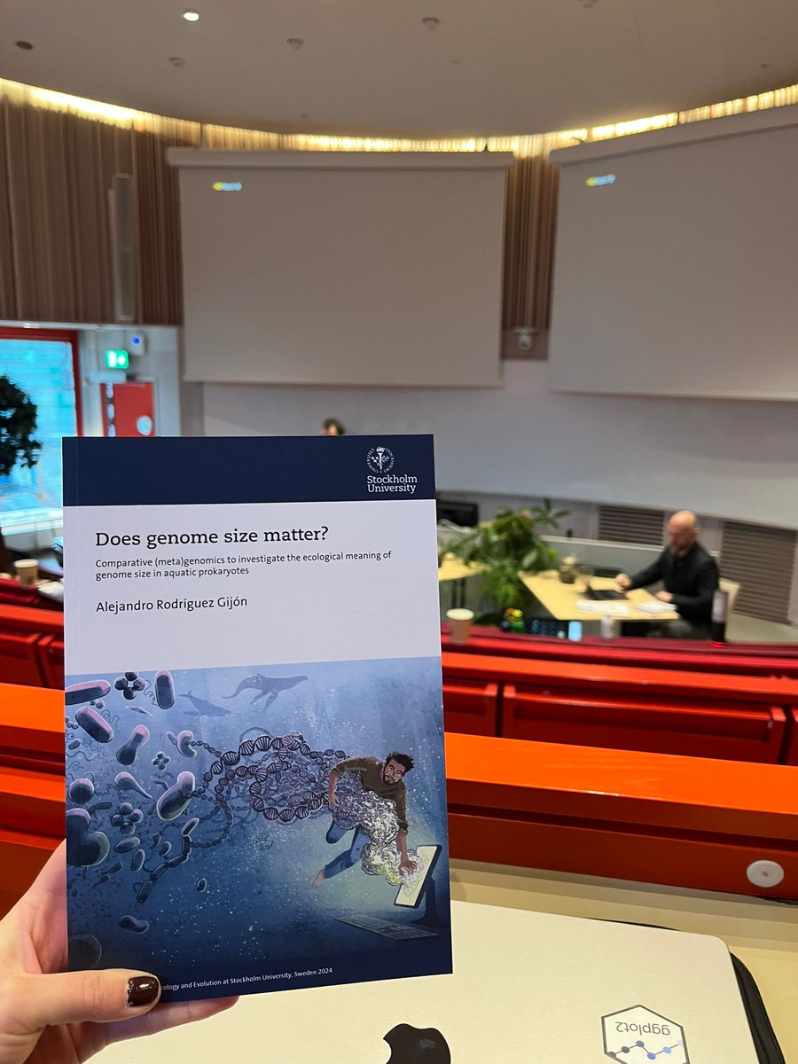 alejandrorgijon's tweet image. I am really happy to share that I successfully defended my PhD thesis on December 13th at @Stockholm_Uni! Thank you everyone who supported me throughout my doctoral studies, and specially my supervisor @sarilog 💙!  Keep an eye open, more cool science is coming!