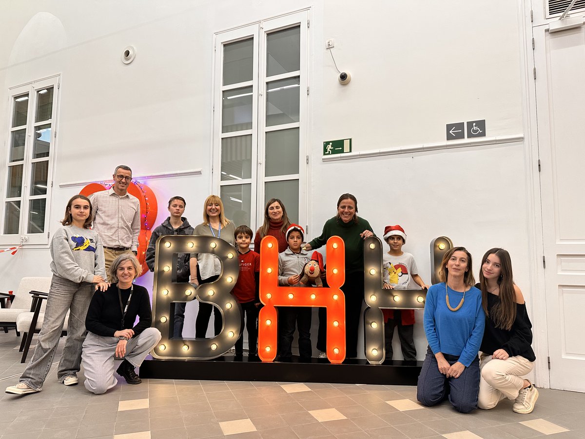 Yesterday the BHH Headquarters turned into winter wonderland with the BHH residents' families. ✨ The Hub was filled with kids learning the fascinating world of #digitalhealth and Barcelona Health Hub. Thanks to everyone who brought their kids to celebrate Christmas! 🎅