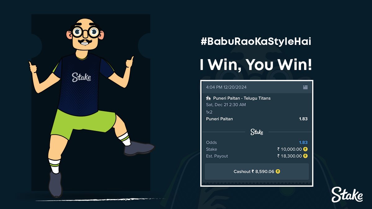 Stake Official India tweet media