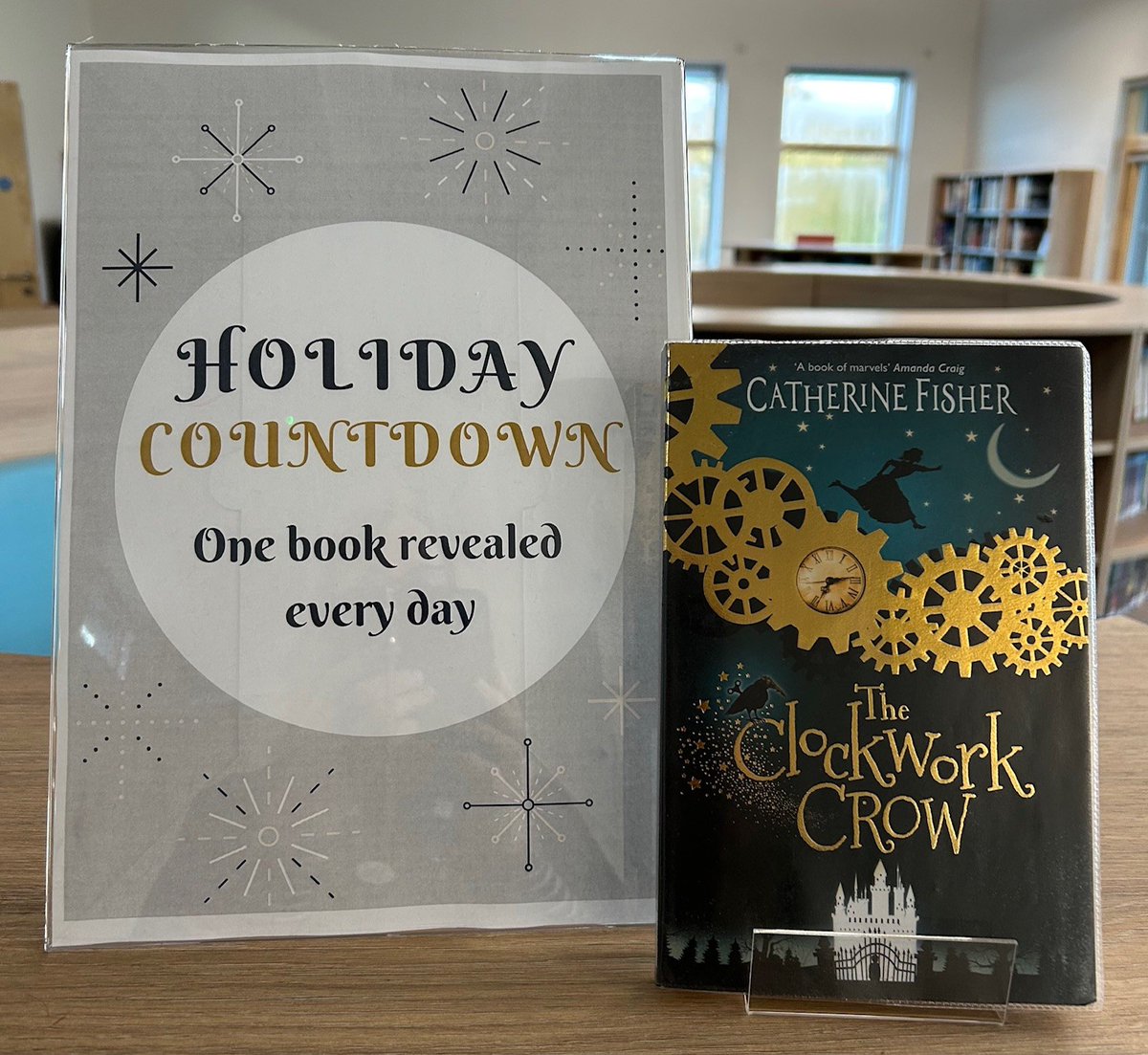 Woolmer Hill Library (@wh_lrc) on Twitter photo Day 19 The Clockwork Crow by <a href="/FisherAuthor/">Catherine Fisher author ***The Clockwork Crow.</a> <a href="/FireflyPress/">Firefly Press</a> #Whholidaycountdown24 Day 19 The Clockwork Crow by <a href="/FisherAuthor/">Catherine Fisher author ***The Clockwork Crow.</a> <a href="/FireflyPress/">Firefly Press</a> #Whholidaycountdown24