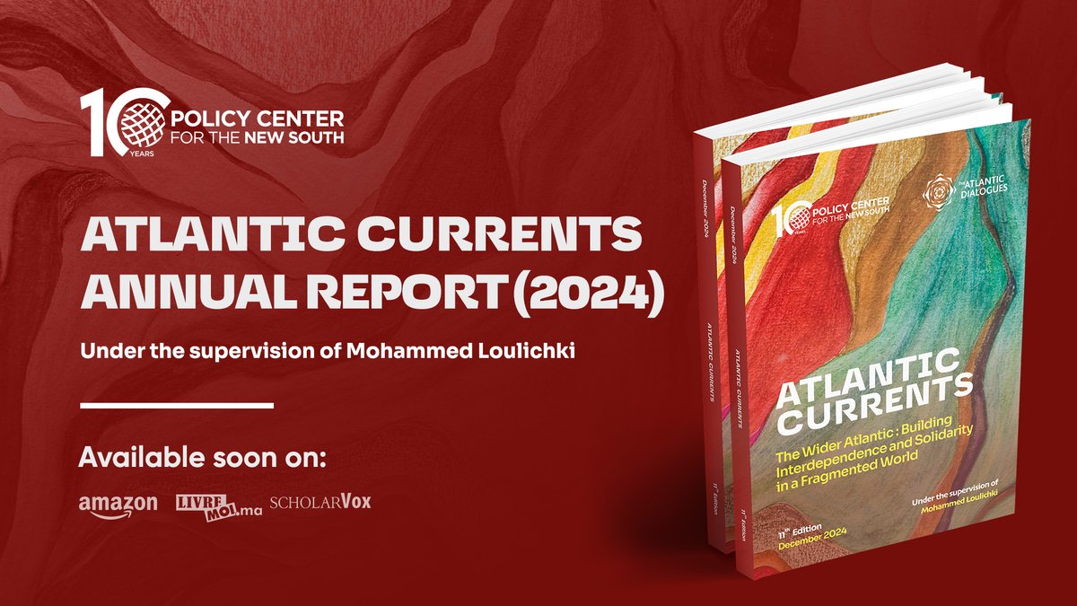 PolicyCenterNS's tweet photo. 📢 The 11th edition of our annual #AtlanticCurrents report is out!
💡 Exploring the evolving dynamics within the #Atlantic region, it highlights intensifying political, economic, & societal exchanges, showcasing its potential to tackle shared challenges and serve as a platform for #dialogue, #innovation, & collaboration.
🔗https://t.co/QQUvDTkKNF