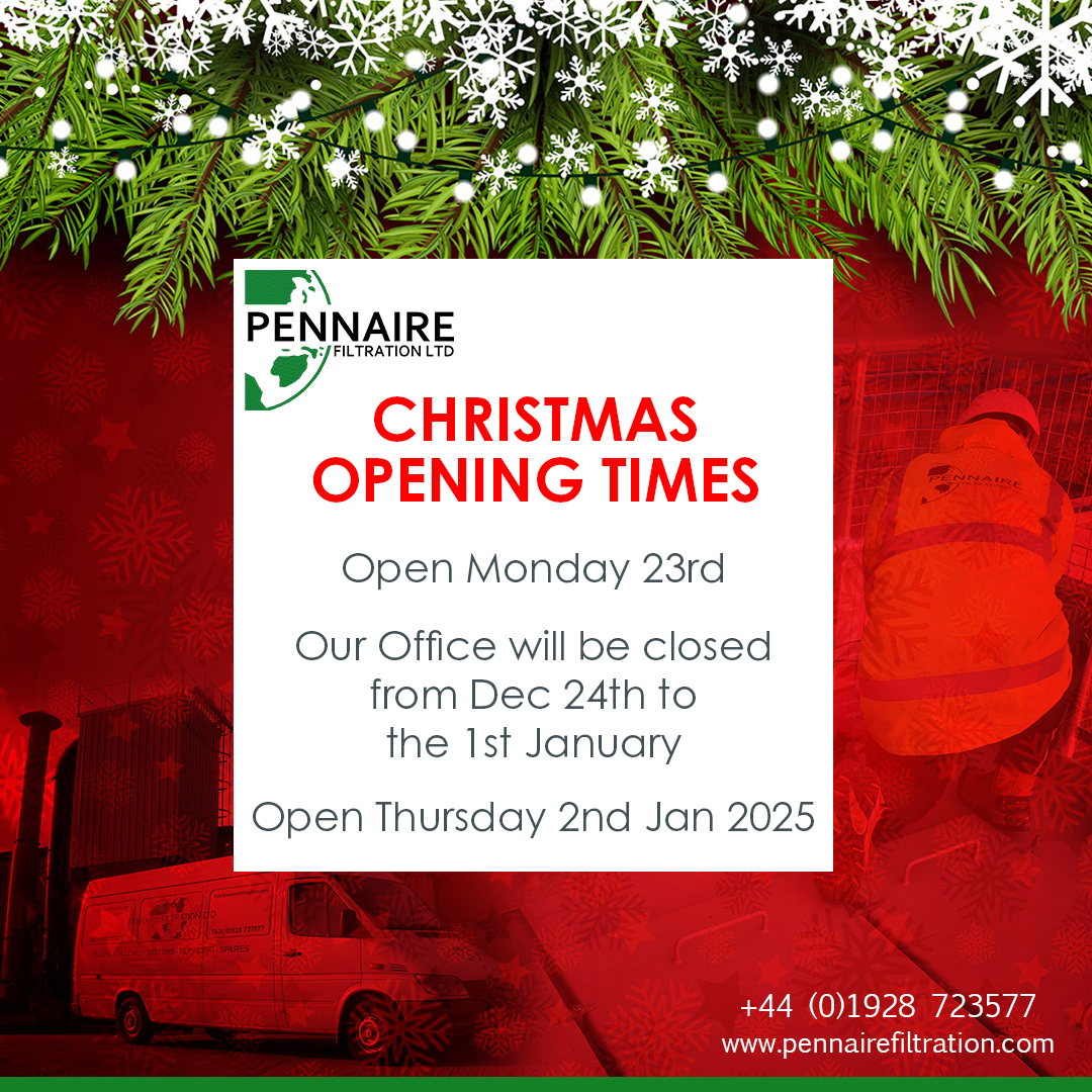 We would like to wish all our customers and followers a Merry Christmas and a very Happy New Year. Thank you for your support throughout this year, and we look forward to a successful and exciting 2025.

#filtration #manufacturing #christmas2024