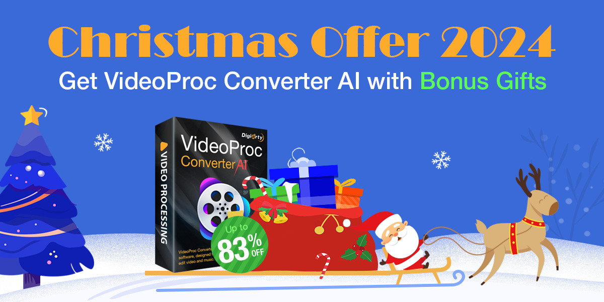 Ready for your Christmas?🎅🎅
VideoProc has awesome discounts and bonus gifts for everyone!
Check out👇
bit.ly/4fnbqaM 
#Christmas