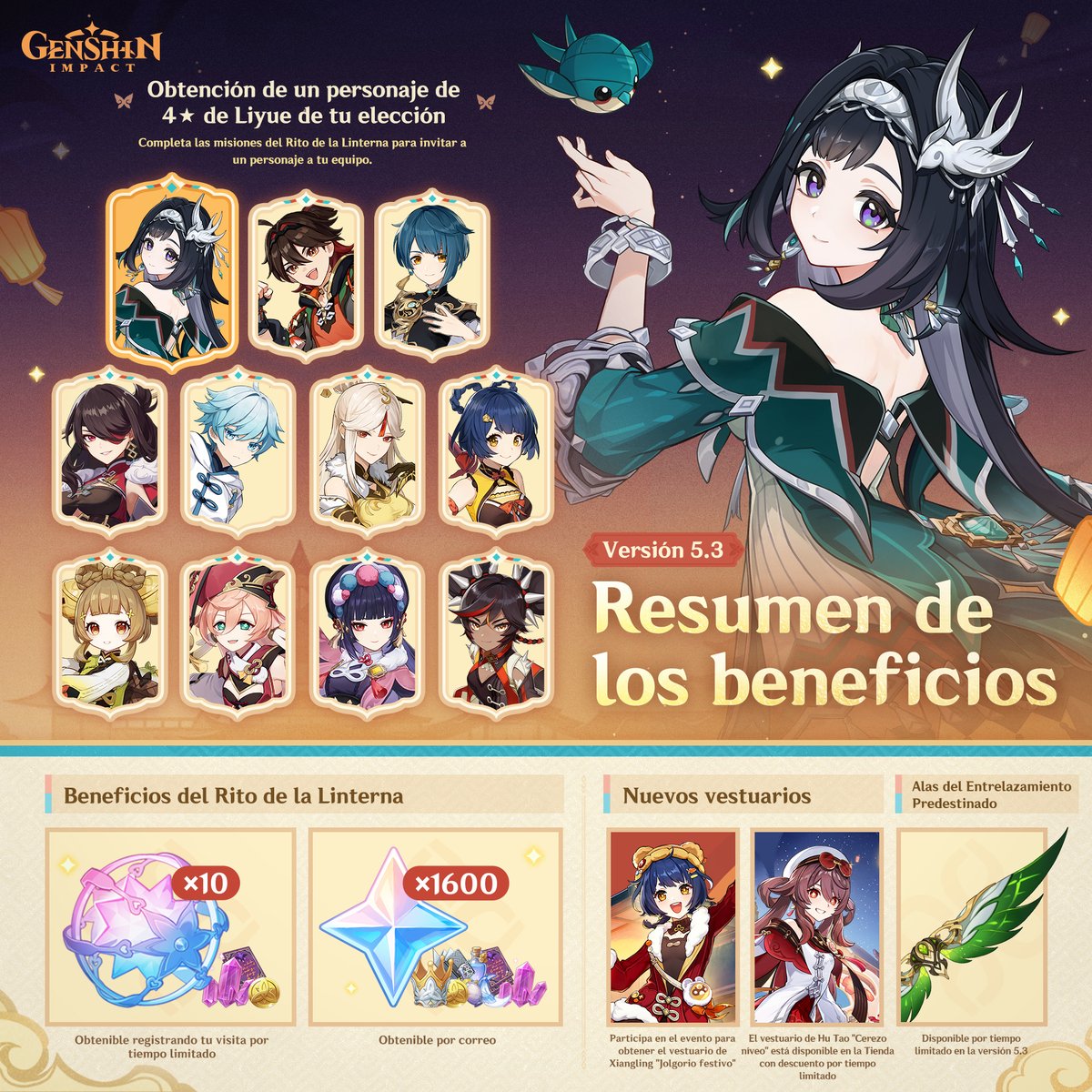 Genshin Impact ES tweet media