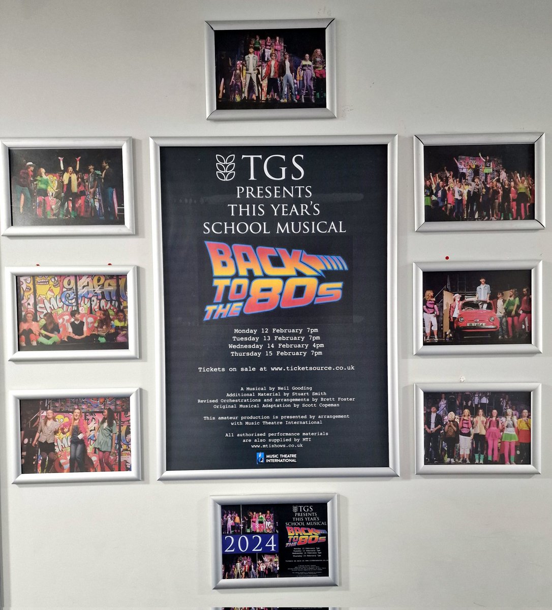 Lovely updates to our school production displays <a href="/tgschool/">TGSchool</a> this week. Our productions are a massive part of our school year, with students from all across the school involved on and behind the stage. This year's production will be 'Little Shop of Horrors', and we can't wait...