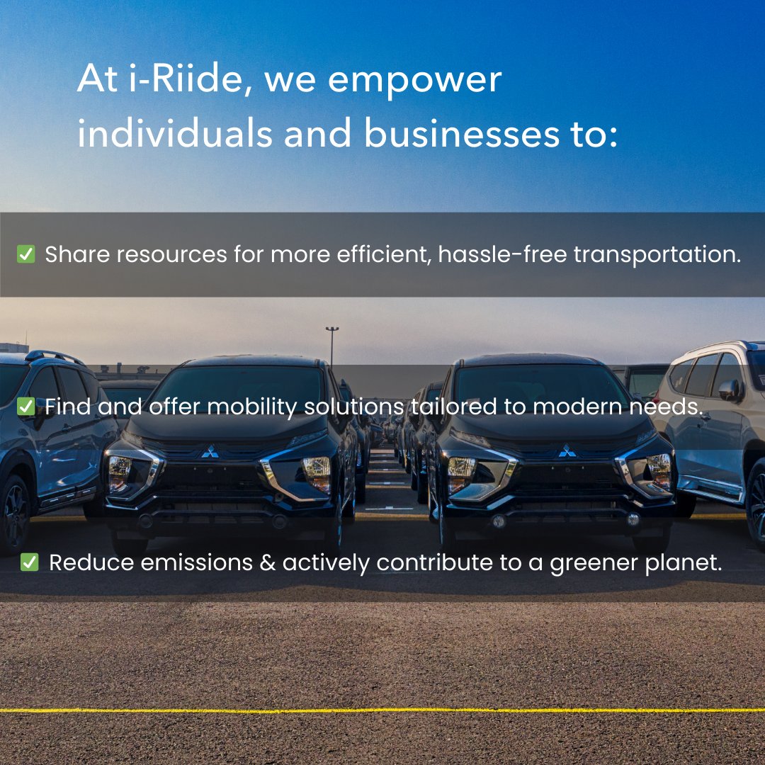 i_riide's tweet photo. 🌍 Move Smarter, Together! 🚴‍♂️✨

At i-Riide, we make mobility seamless &amp; sustainable:
✅ Share &amp; optimize transportation
✅ Reduce emissions 🌱

💡 Join us in building a smarter, eco-friendly future!

📲 Start now: https://t.co/FaYWw20507

#SmartMobility #EcoFriendly #IRiide https://t.co/CTOIXG7Ug4