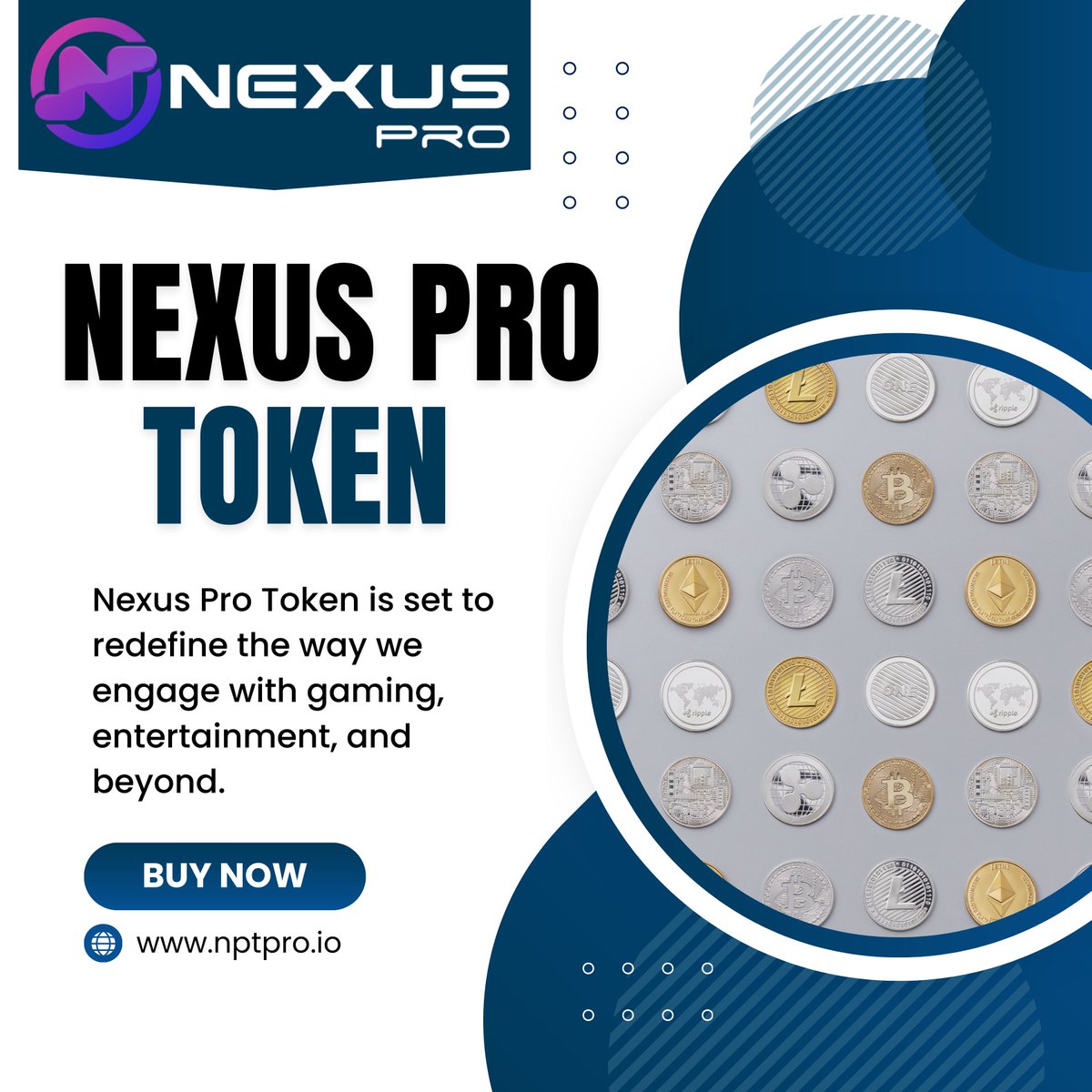 NexusProToken's tweet photo. 🚀The Nexus Pro Token!🌟
Nexus Pro Token built on robust blockchain architecture, NPT ensures the integrity and confidentiality of user data and transaction through regular audits and advanced cryptographic techniques.💼✨
#DeFi #blockchain #Crypto #nexuspro https://t.co/Z7O89ls420