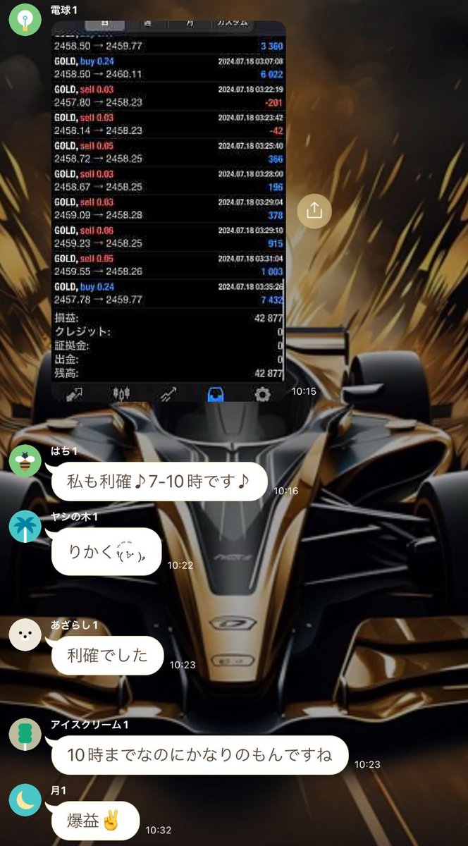 ◤￣￣￣￣￣￣￣￣￣￣￣￣◥
　  ⚫️🟡ブートEA🟡⚫️
◣＿＿＿＿＿＿＿＿＿＿＿＿◢

みなさんで朝稼働だけ！

🍺日利20%〜50%

🍺朝だけで爆益をだしみんながロスカする夜には静観‼️😳🌟

オプチャ👉🏻bit.ly/3TZR7ZE

凄すぎてびっくり❕❓🫨

#ad  155円投資　xauusd XM  為替介入ショート