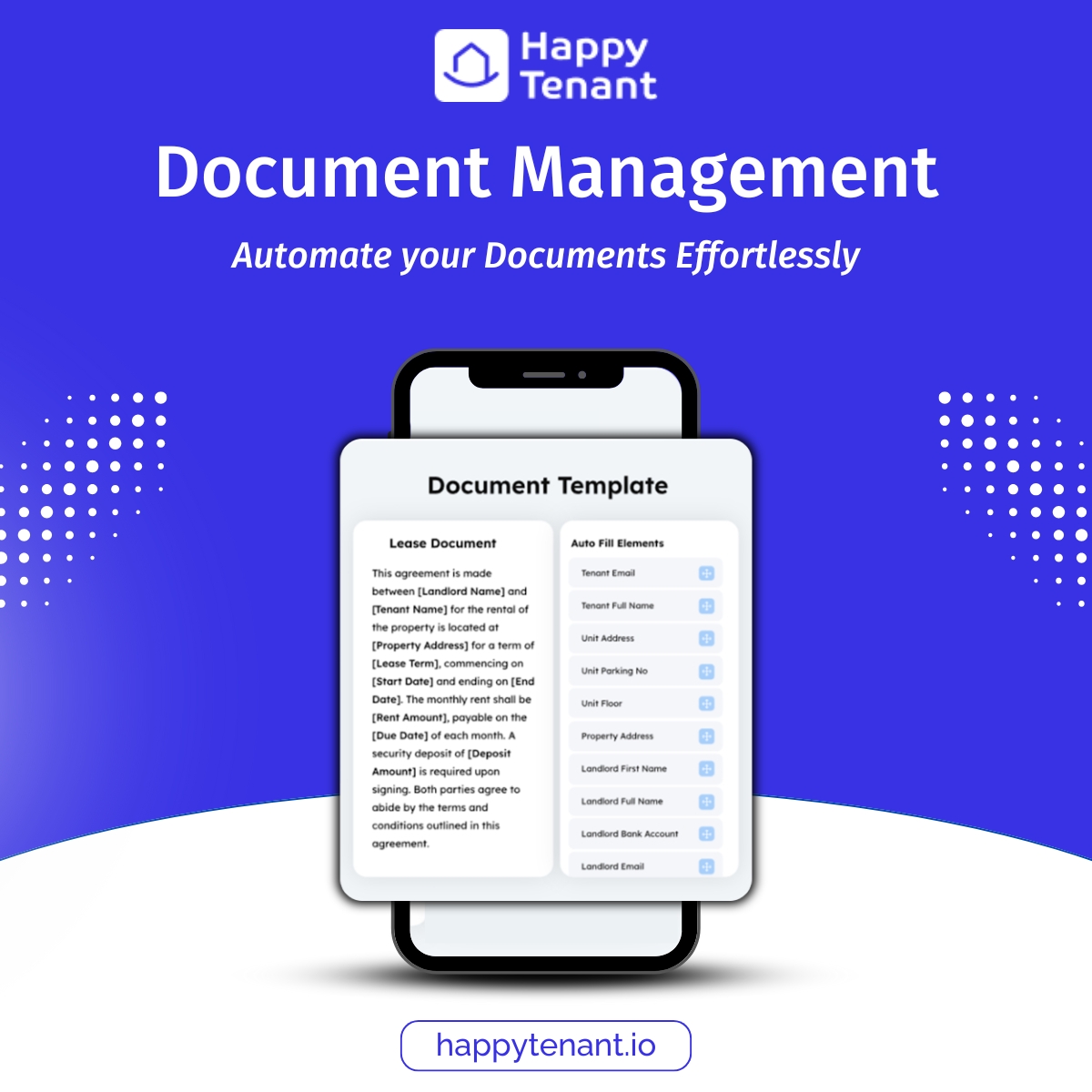 📂 Streamline property management with HappyTenant! Securely store leases, tenant records &amp; reports in one place.

Learn more:
✉ info@happytenant.ae
🌐 happytenant.io
☎ +971 4 435 7170

#HappyTenant #DocumentManagement #PropertyManagement #DigitalSolutions