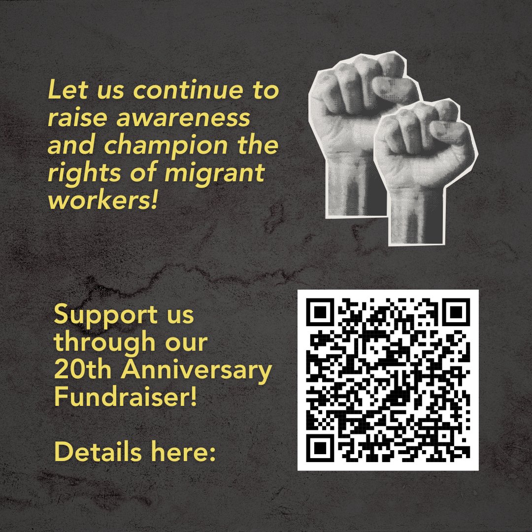 We are grateful for your support!
On 18 December, International Migrants' Day (IMD), we hosted a sold-out film screening and panel discussion of MONGREL (M18) at The Projector. Support the work: home.org.sg/donate-20th-an…