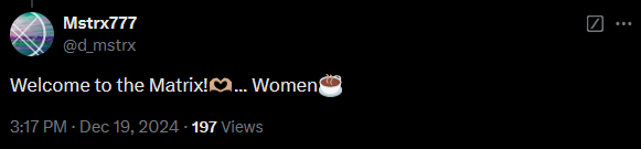 TheLitWord's tweet photo. This is allegedly one of the brainwashed "red pilled" manospherers.

They pretty much destroyed large parts of the male gen Zs with radicalization conduits, like QAnon. In their isolated echo chambers, misogyny is repeated over and over and the next step for some individuals is the rape video telegram channels. Others fantasize about racist genocide, I see hundreds of such posts and plans (!). This is no joke. Read Jim Stewartson or David Troy for more info.