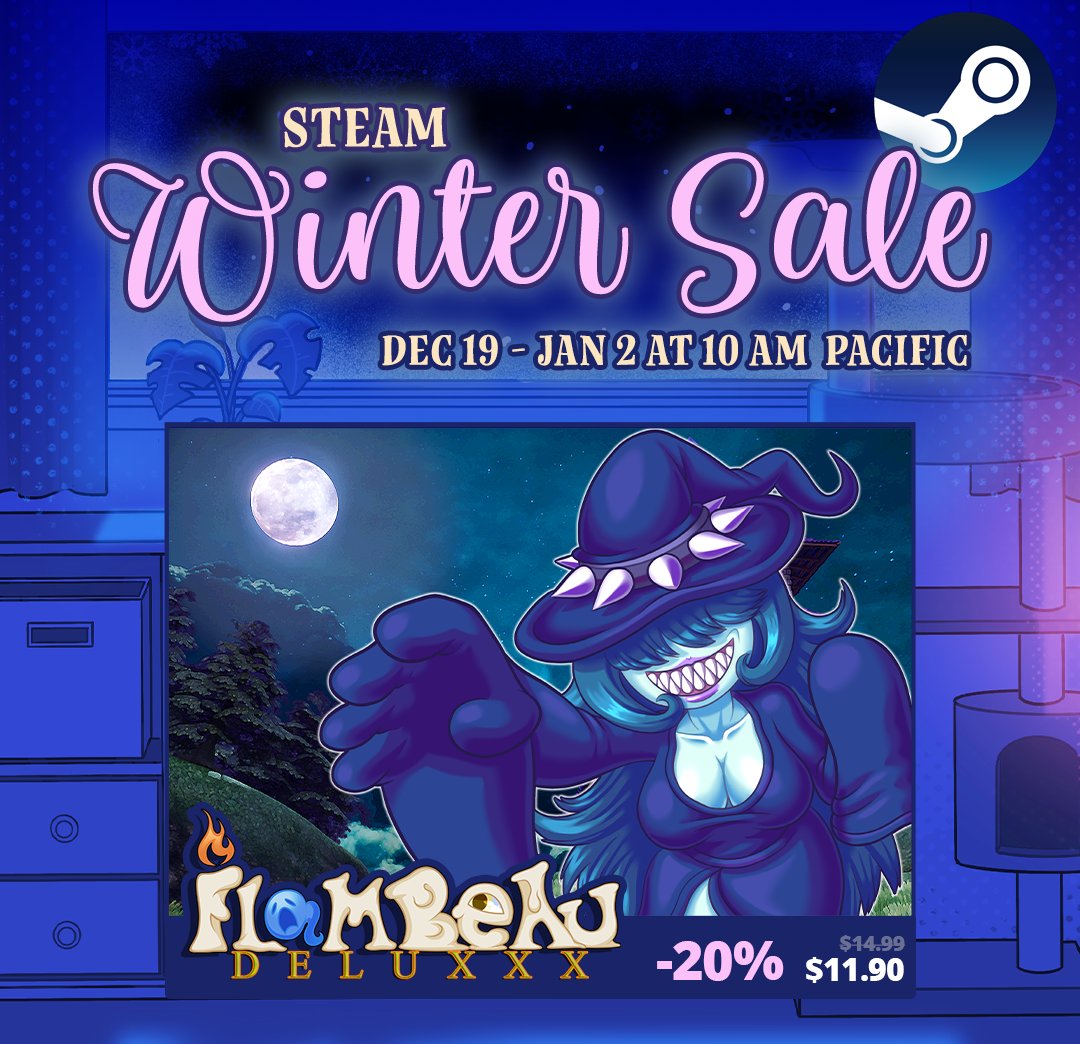 Want a sweet reward in your afterlife? 👻
store.steampowered.com/app/2659200/Fl…