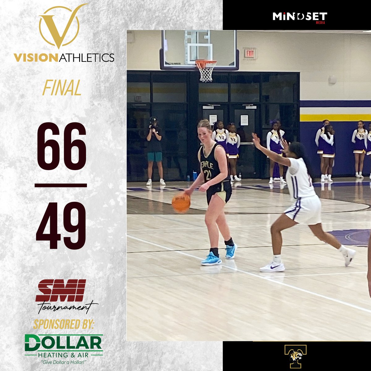 Temple (Girls) defeat Villa Rica 66 - 49 #MiNDSETMedia #SMI <a href="/CCSSMITourney/">CCSSMITournament</a>