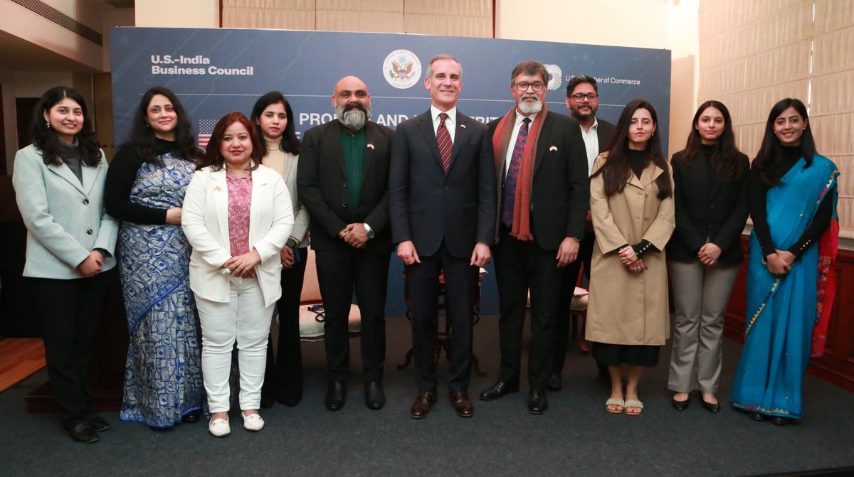Had a great discussion with @USIBC_MD on how U.S. and Indian businesses can integrate progress, principles, and persistence to fulfill shared commitments. Together, we are driving #USIndiaFWDforProsperity—creating opportunities not just for our people, but for the #IndoPacific