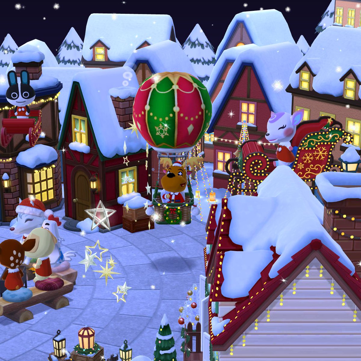 xcean_G's tweet photo. Mon petit camping dans animal crossing pocket camp complet 🎄🤶 https://t.co/bSlQGmaCYX