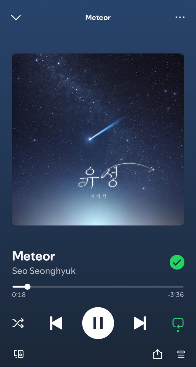 (🎤)single

Le single ‘Meteor’ de Sunghyuk est sorti dans la nuit ! 

🔗 open.spotify.com/album/5mCmEzys…
🔗kko.kakao.com/iFIZNj0Vjs
🔗genie.co.kr/RY8BP8
🔗music.bugs.co.kr/track/33383879

⇱ #성혁 #SungHyuk