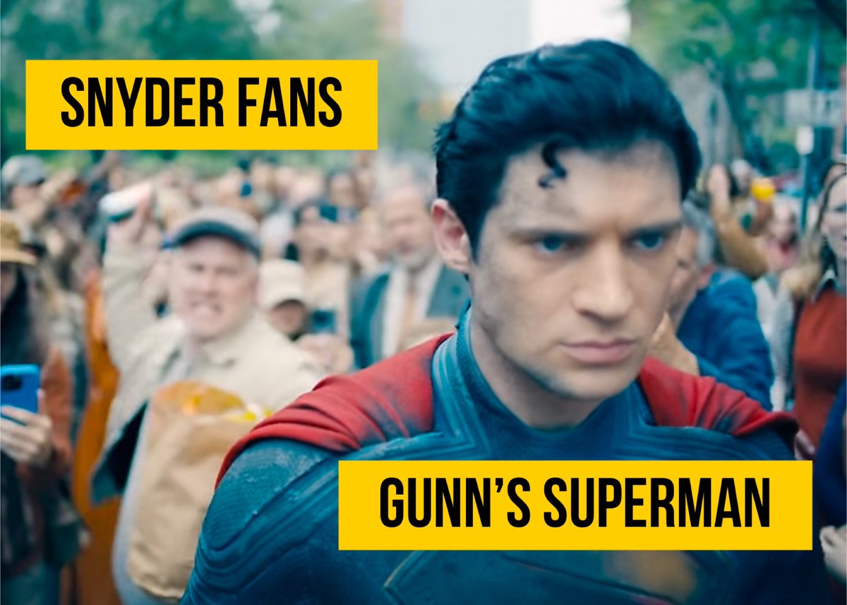 Snyder Fans V Superman
<a href="/JamesGunn/">James Gunn</a>
