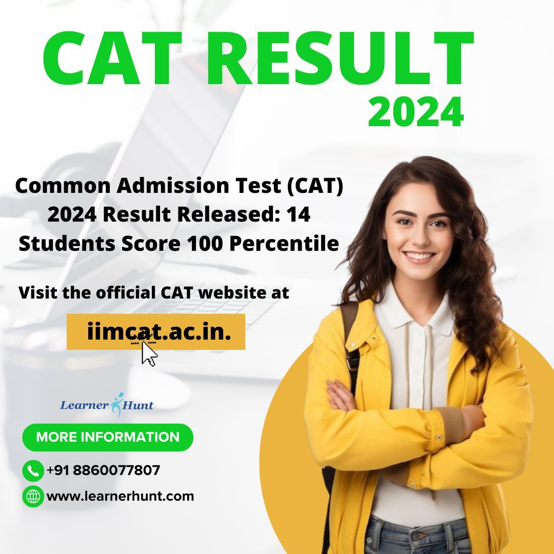 learnerhunt's tweet image. CAT Results 2024: Live Updates
Stay tuned as the much-awaited CAT Results 2024 are announced! Check your scores, percentile, and admission prospects for top B-schools. 

🔗 Visit the official website to check your result now!
bit.ly/4gnjTMB

#CATResults2024 #LiveUpdates
