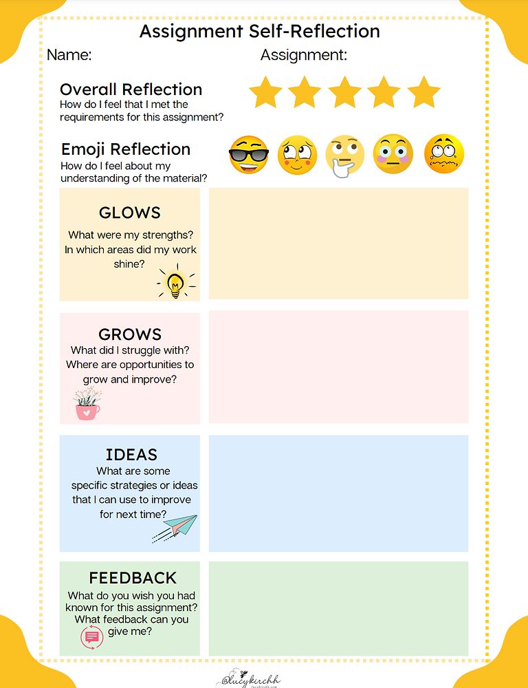 TCEA (@tcea) on Twitter photo 💡Need a lesson idea? Have your students do the self-reflection assignment now at the end of the semester then again at the EOY to see how it compares
buff.ly/3P7XGGe via <a href="/LucyKirchh/">Laurel Aguilar-Kirchhoff</a>
#edutwitter #librarytwitter #teachertwitter 💡Need a lesson idea? Have your students do the self-reflection assignment now at the end of the semester then again at the EOY to see how it compares
buff.ly/3P7XGGe via <a href="/LucyKirchh/">Laurel Aguilar-Kirchhoff</a>
#edutwitter #librarytwitter #teachertwitter