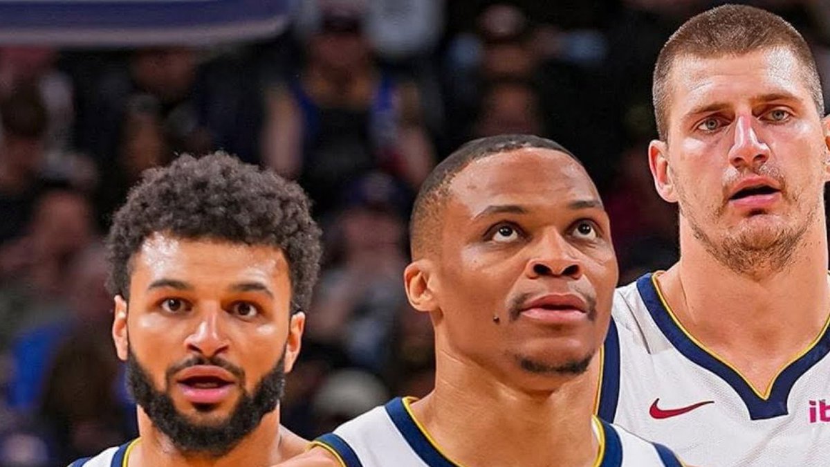 The Nuggets lost tonight despite Jokic, Murray and Westbrook all having at least 19 points and 7 assists. 
The only other trio in NBA history to  all get 19+PTS and 7+ AST in a game were Dillon Brooks, Marc Gasol and Kobi Simmons on 4/18/2018
