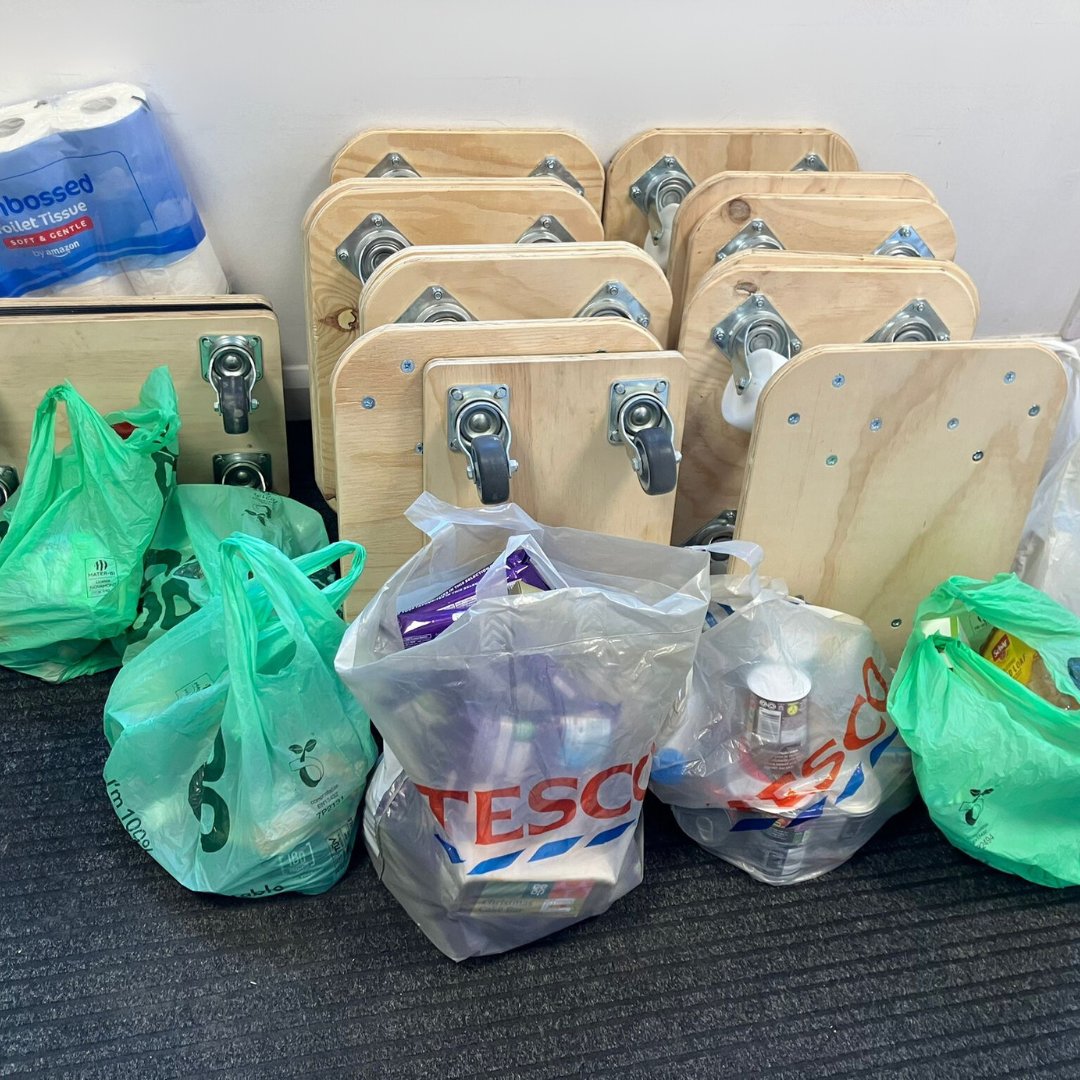 Evo Supplies Ltd (@evosupplies1) on Twitter photo Here’s Darren from <a href="/colchfbank/">Colchester Foodbank</a> who visited #EvoSupplies HQ earlier this week to collect 14 skates and some food and other essentials donated by the team, to help in the vital work of @trusselluk in supporting local families. Head to trussell.org.uk to donate and for info. Here’s Darren from <a href="/colchfbank/">Colchester Foodbank</a> who visited #EvoSupplies HQ earlier this week to collect 14 skates and some food and other essentials donated by the team, to help in the vital work of @trusselluk in supporting local families. Head to trussell.org.uk to donate and for info.
