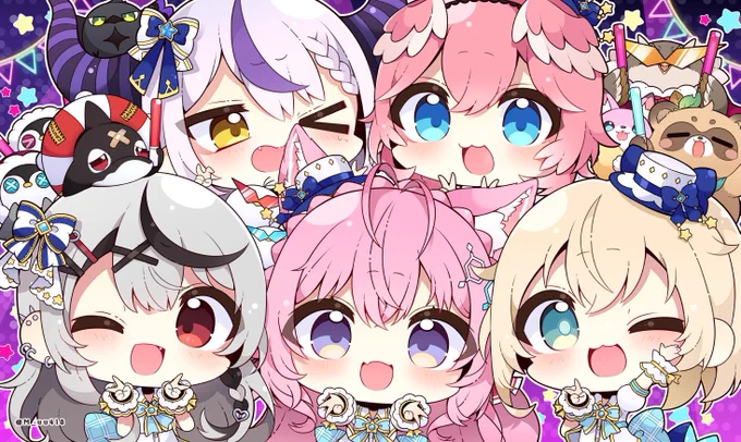 フレアちゃんお疲れ様ですむーらんです!2025/1月からスケジュールを合わせることが可能です。デフォルメ関係、スタンプやグッズ、MVイラストなど何かお手伝いをさせていただけましたら幸いです!