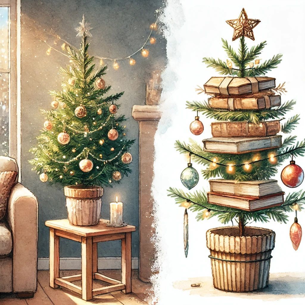 Day 10: Sustainable Tree Choices
🎄🎁12 Days of Sustainable Christmas 

Thinking about your Christmas tree? On day ten, consider a potted tree you can use year after year, or decorate a creative alternative. #SustainableTree #RethinkReuseRepair
