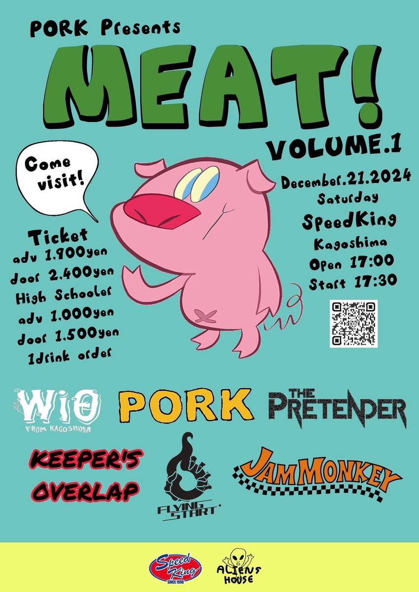 keepers_overlap's tweet photo. 明日年内ラストライブ！！！
都城PORKの企画！
楽しい予感しかない！！！
よろしくお願いします！！！ https://t.co/MPpTsmfd6O