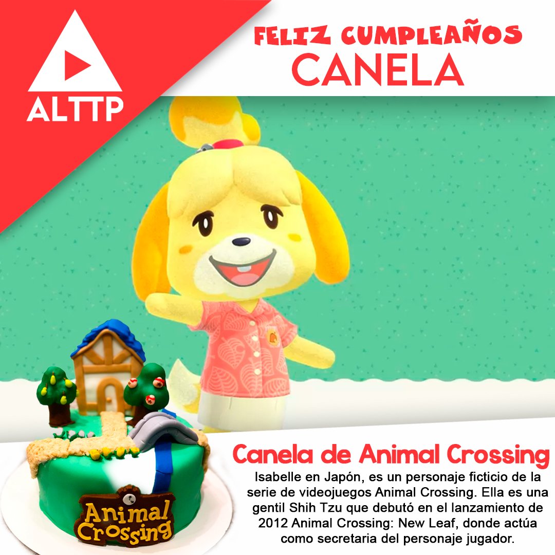 LinkToPodcast's tweet photo. 🎉@Nelvalay nos habló, en su momento, de un personaje entrañable: @AC_Canela de Animal Crossing en #PlayerSelect. 🐾
¡Hoy, 20 de diciembre, celebra su cumpleaños! 🎂✨¡Muchas felicidades! 🥳
Descubre más sobre ella aquí 👇
🎙https://t.co/V2vTV6uMCD🎮
#FelizCumpleaños https://t.co/tzvS3ebkZB