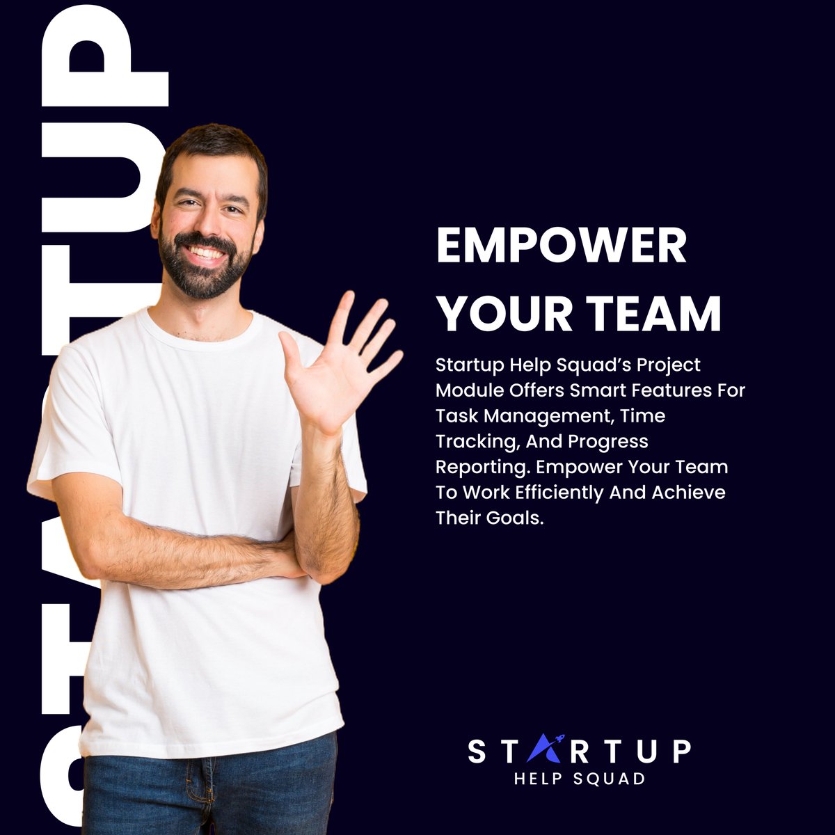 startuphelpsqd's tweet image. Startup Help Squad’s Project Module offers smart features for task management, time tracking, and progress reporting. Empower your team to work efficiently and achieve their goals.

#ProjectModule #WorkSmart #startuphelpsquad