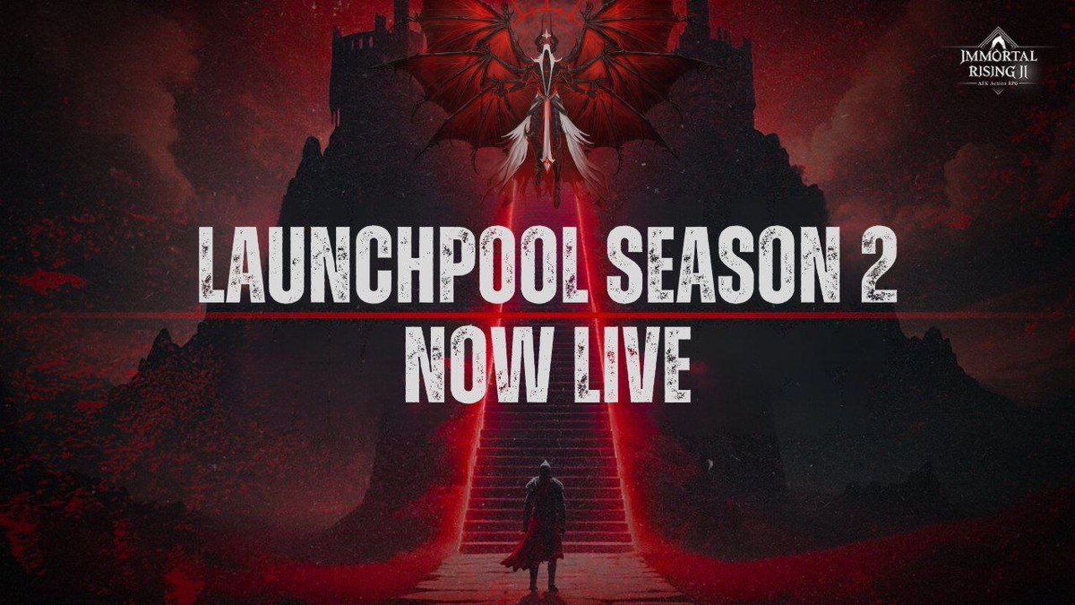 The Path Of Ascension Launchpool Season 2 is now live ⚔️

🗝️ 50M $IMT Reward Pool
🗝️ Unlock exclusive SBTs at the end of the campaign
🗝️ Enter now: immortalrising2.com/imt-airdrop/da…

Within the next 3 weeks, we’ll have our final leaderboard. . . are you ready to make the cut? 🛡️