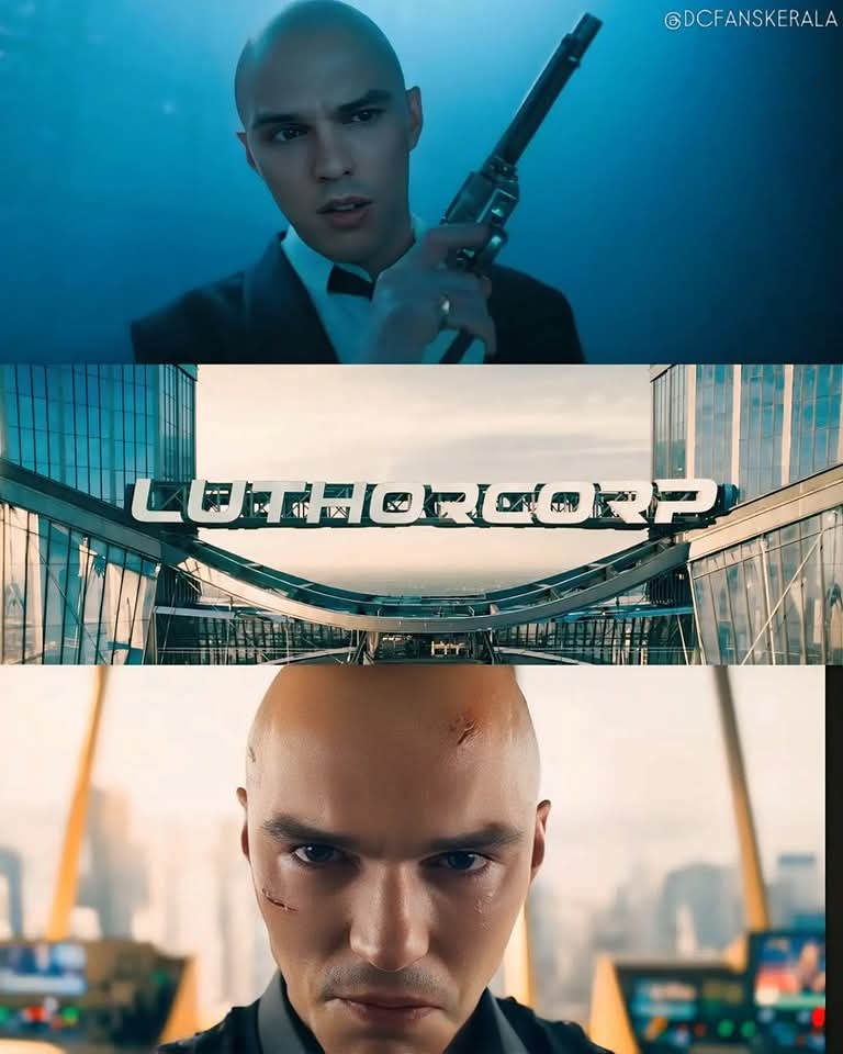 DcKerala's tweet photo. First look at Nicholas Hoult as Lex Luthor from Superman trailer 🔥 https://t.co/82kZ06mw6V