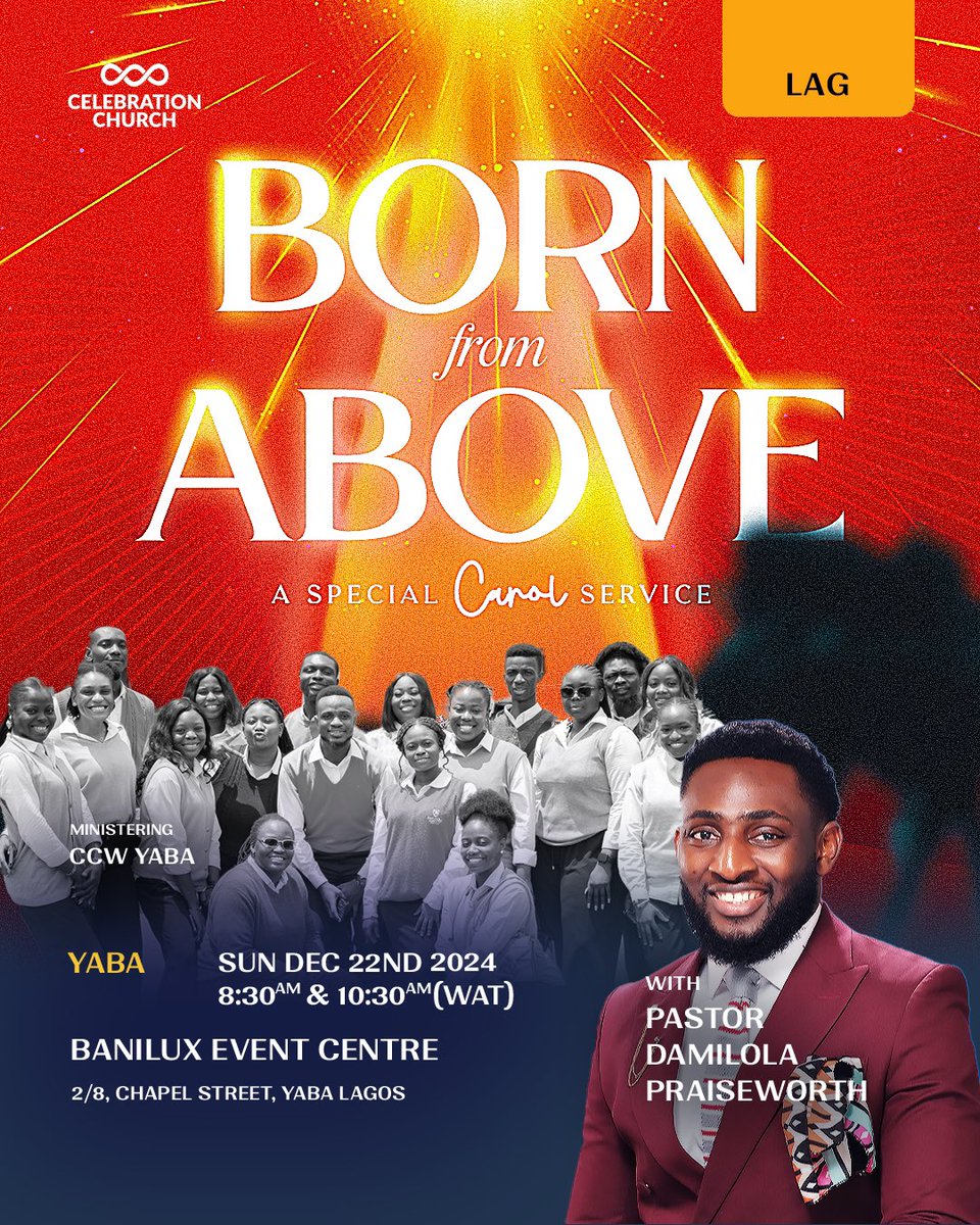 Celebration Church, Yaba tweet media