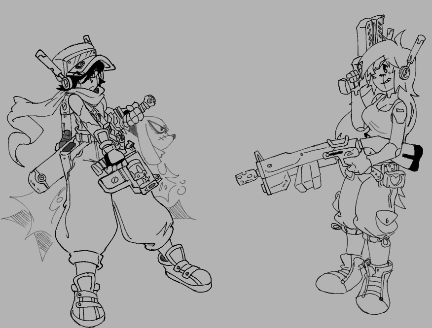 shARTbear's tweet photo. A little something for Cave Story's 20th anniversary. I may or may not color it, we'll see. 

#CaveStory #DoukutsuMonogatari #洞窟物語 https://t.co/JuHLJk3nIR