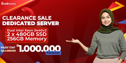 ard_hosting's tweet photo. Dedicated Server dengan harga terjangkau di lokasi Data Center terbaik. jangan sampai kehabisan, stok terbatas. DISKON FLAT selama berlangganan!
Untuk info Spesifikasi lengkap cek di https://t.co/IpmZFLgDLq
#clearancesale #dedicatedserver #serverindonesia  #hostingmurah https://t.co/yPM1WEOuwj