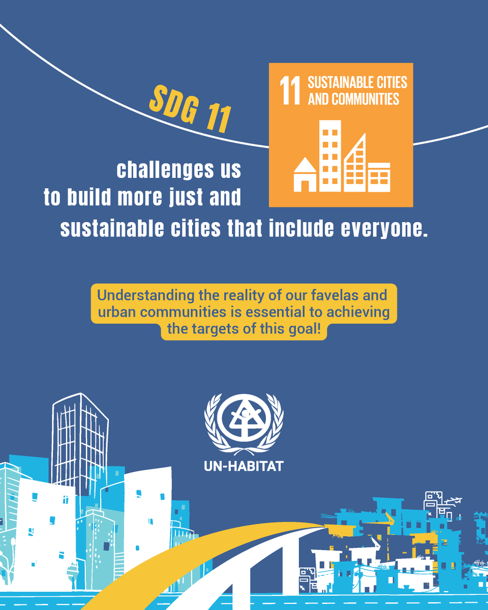 🌍 Brazil's 2022 Census: The 2022 Census highlights how improvements in data collection and visibility help address social inequalities and promote a better future for communities. More accurate data is critical to ensuring that no one is left behind!  #SDG11 #NewUrbanAgenda