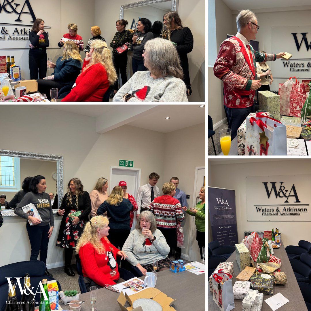 WAMorecambe's tweet photo. We have been getting into the festive spirit at the office with some celebrations, including Secret Santa! It has been great to take a little time to enjoy the season together as a team.

Wishing everyone a happy and relaxing festive season! 

#SecretSanta #WatersAndAtkinson https://t.co/k3BSMLV8zV