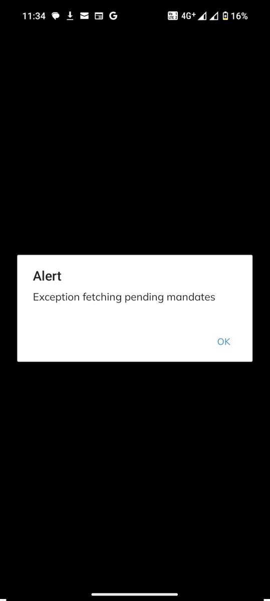 KK_4Change's tweet photo. @ICICIBank_Care Unable to fetch upi mandates since today morning in i-mobile app. Refer screenshot https://t.co/NfZUl7H7vC