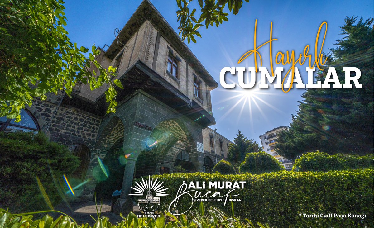 Cuma gününün feyzi ve bereketi üzerinize olsun. 

Hayırlı Cumalar. 
Hayırlı sabahlar.